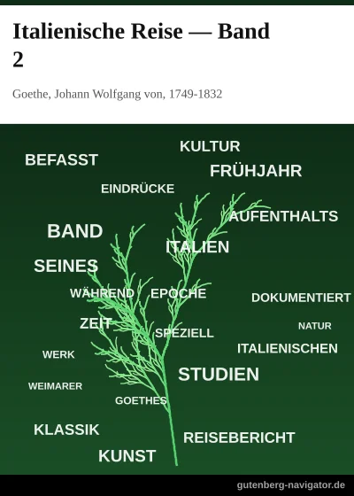 Cover von Italienische Reise — Band 2