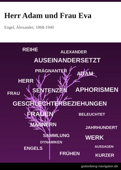 Cover von Herr Adam und Frau Eva