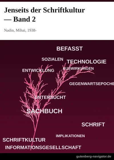 Cover von Jenseits der Schriftkultur — Band 2