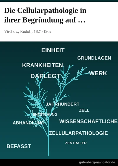 Cover von Die Cellularpathologie in ihrer Begründung auf physiologische und pathologische Gewebelehre