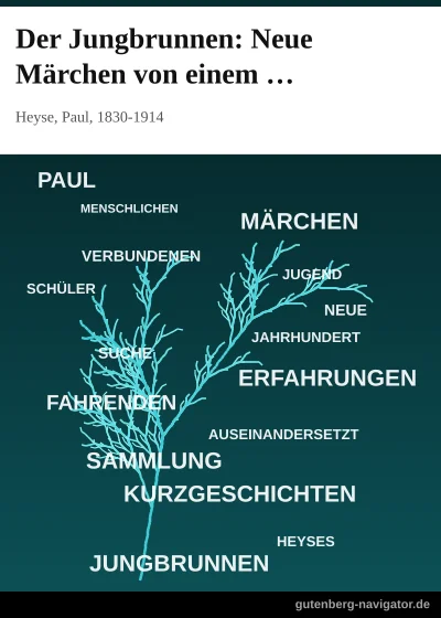 Cover von Der Jungbrunnen: Neue Märchen von einem fahrenden Schüler