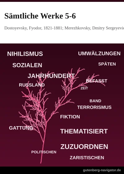 Cover von Sämtliche Werke 5-6